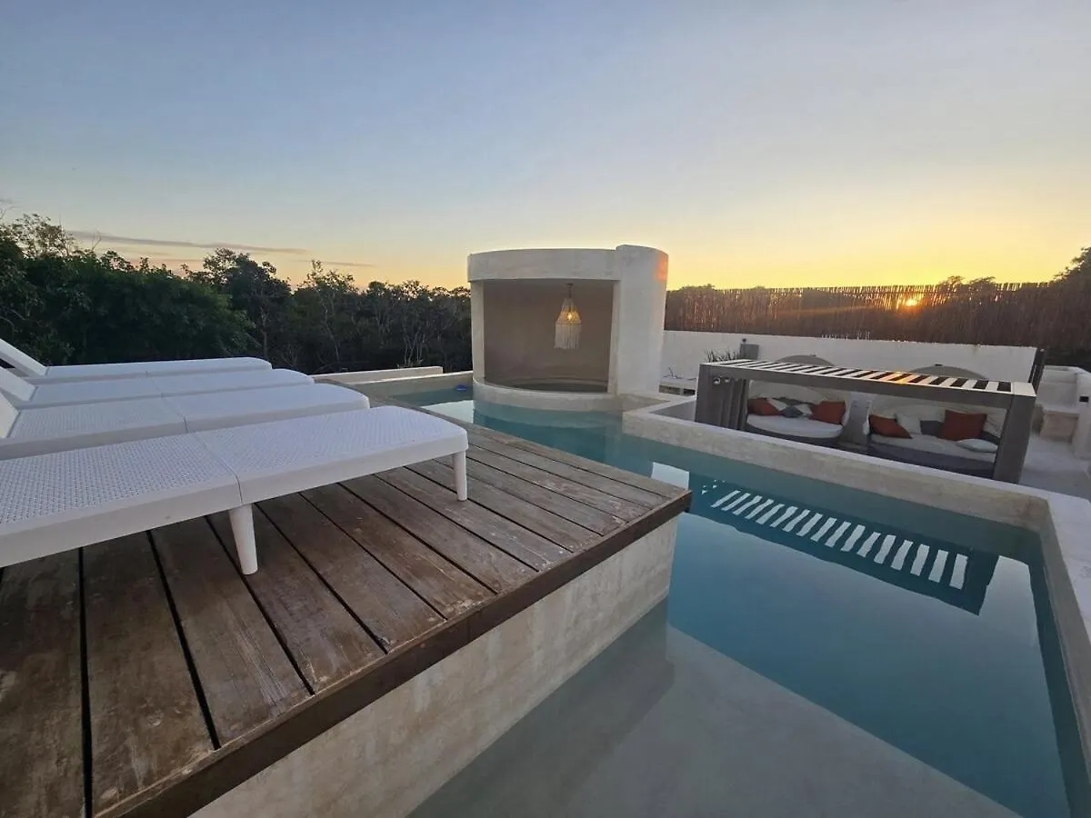Brand New Penthouse Jungle Views 2 Bdr Sleeps 6 Villa Tulum